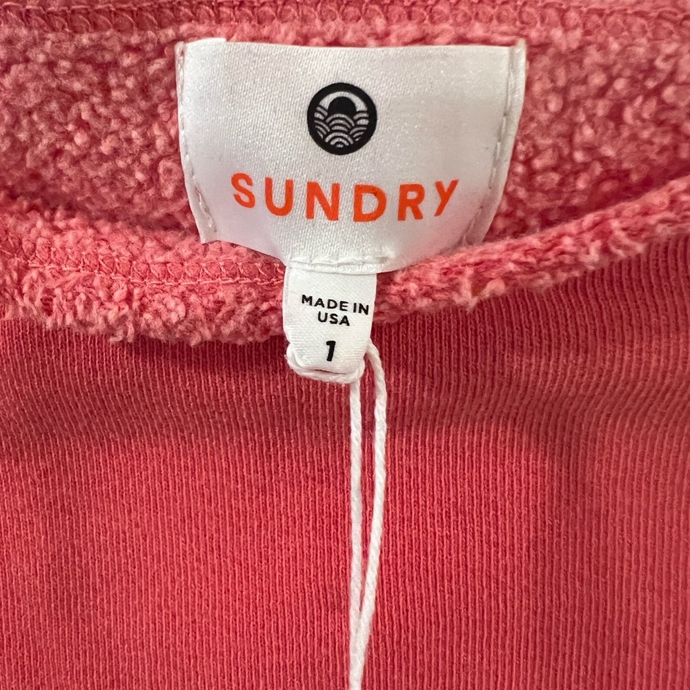 Sundry Cropped Sweatshirt | Size: Small | NWT - Picture 3 of 5